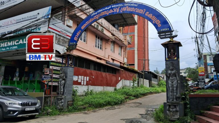 പാലായിലെ കോവിഡ് ചരിത്രം; ആറു വർഷം പിന്നിടുമ്പോൾ ഓർമ്മകളുണർത്തി ളാലം ക്ഷേത്ര കവാടത്തിലെ കോവിഡ് സ്മാരകം